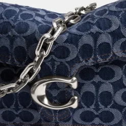 Bags|Dr. Martens Coach Washed Chain Tabby Denim Shoulder Bag
