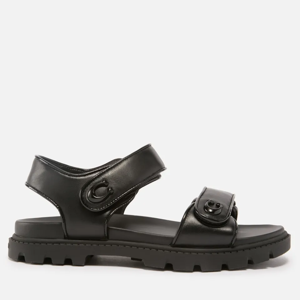 Sandals & Slides|Sandals|Coach Women's Brynn Leather Sandals - UK 6