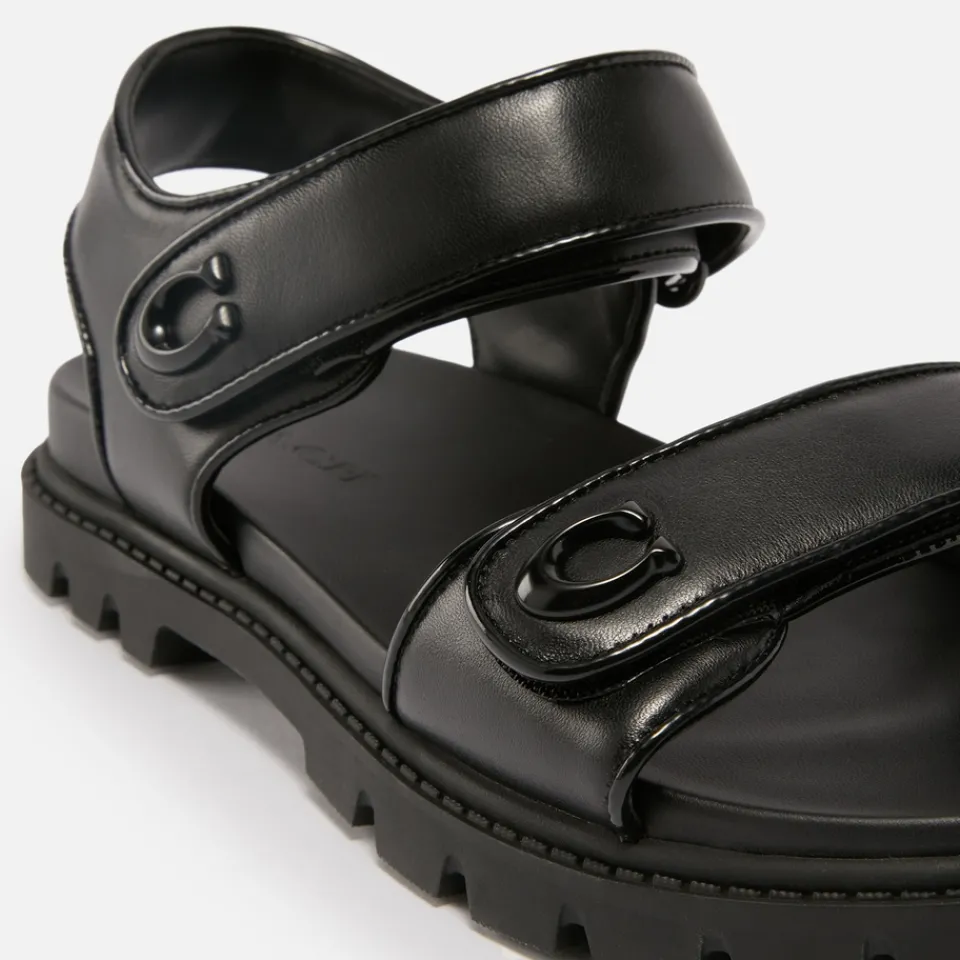 Sandals & Slides|Sandals|Coach Women's Brynn Leather Sandals - UK 6