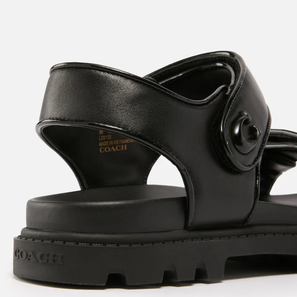 Sandals & Slides|Sandals|Coach Women's Brynn Leather Sandals - UK 6
