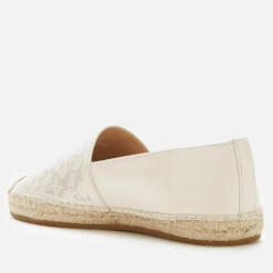 Flats|Polo Ralph Lauren Coach Women's Carley Espadrilles - Chalk - UK 3