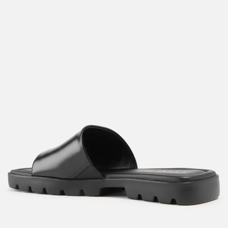 Sandals & Slides|Sandals|Stuart Weitzman Coach Women's Florence Leather Sliders - UK 8