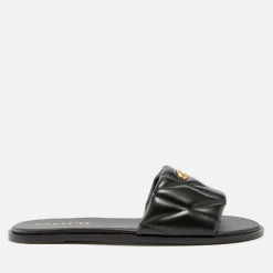 Sandals & Slides|Sandals|Stuart Weitzman Coach Women's Holly Quilted Leather Sandals - UK 5