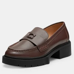 Loafers|Flats|Dr. Martens Coach Women's Leah Leather Loafers - UK 6