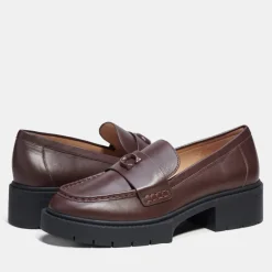 Loafers|Flats|Dr. Martens Coach Women's Leah Leather Loafers - UK 6