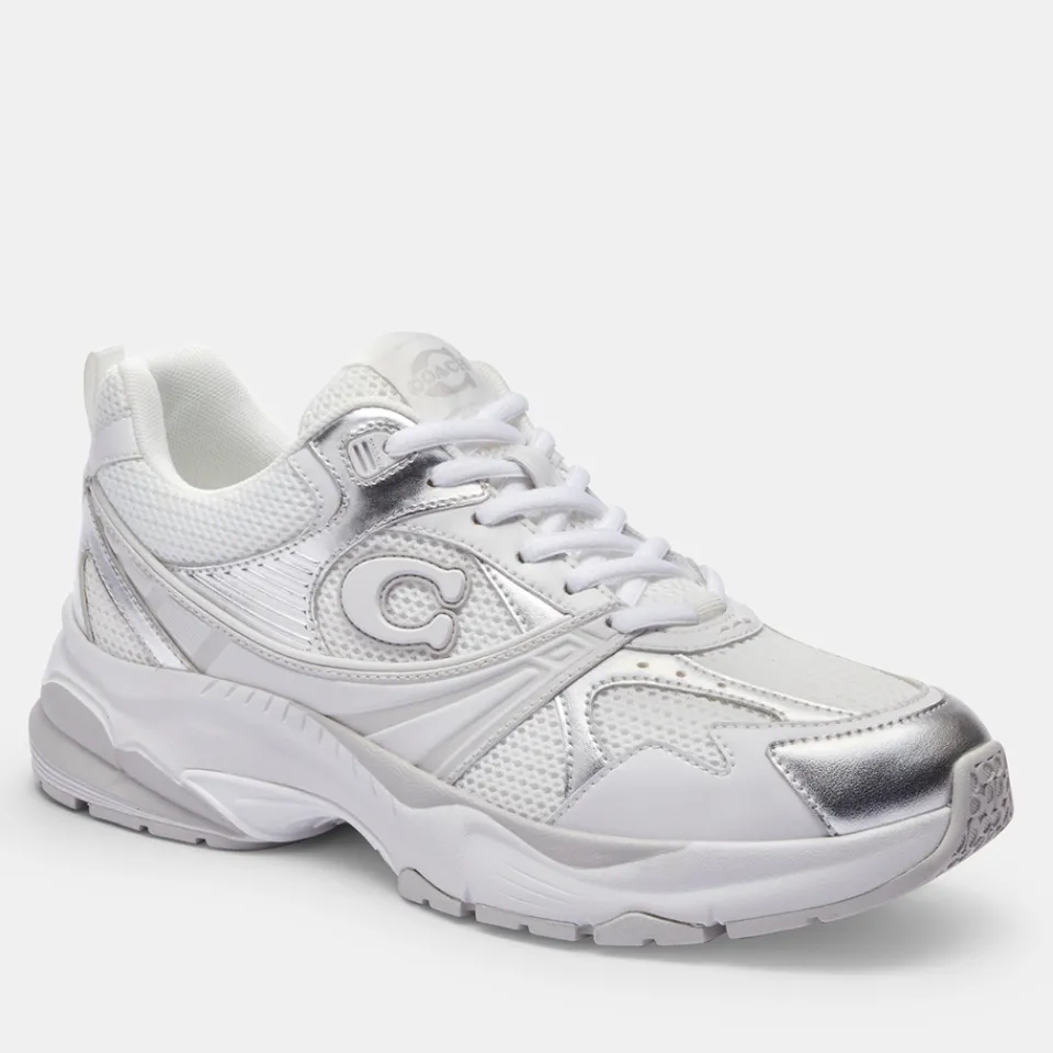 Trainers|AMI Coach Women's Mesh Running Style Trainers - UK 3