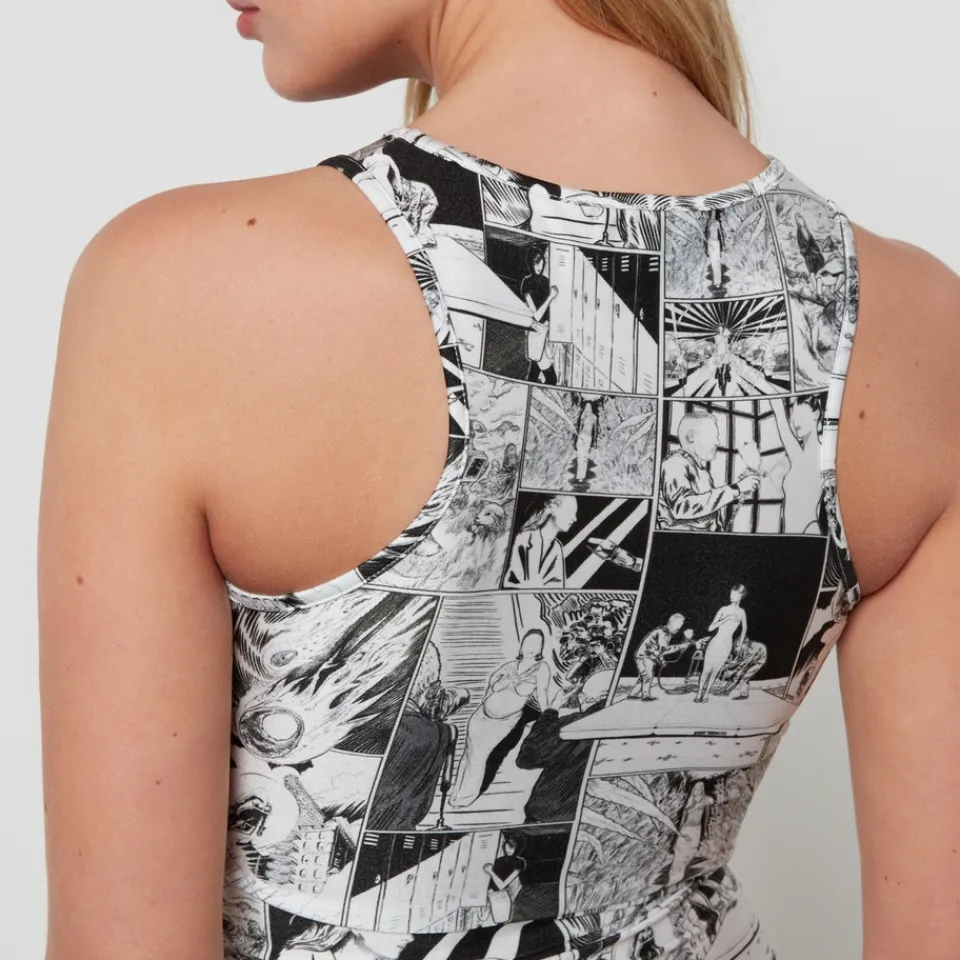 Dresses|Dresses|Dr. Martens Coperni Printed Stretch-Jersey Midi Dress - M