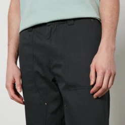 Trousers|Dr. Martens Corridor Cotton-Herringbone Straight-Leg Trousers - W34/L32