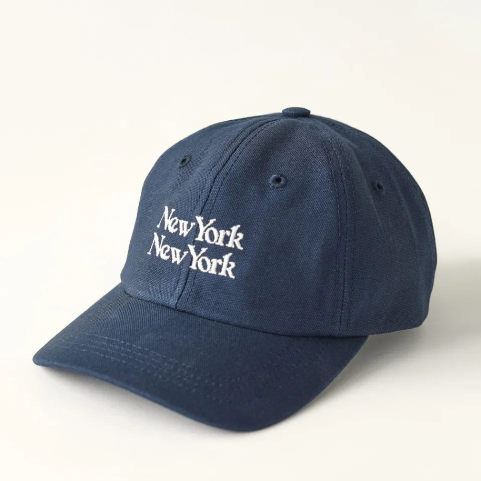 Hats|Stine Goya Corridor New York New York Cotton-Twill Cap