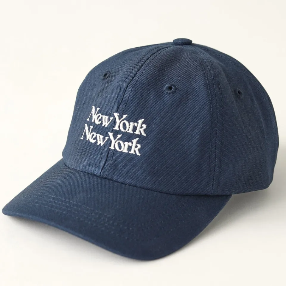 Hats|Stine Goya Corridor New York New York Cotton-Twill Cap