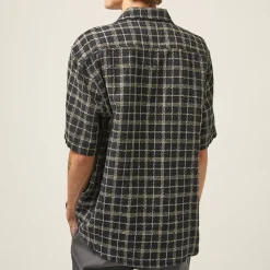 Shirts|Shirts|Novesta Corridor Wavy Cotton-Blend Shirt - S