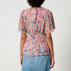 T-Shirts And Tops|Shirts And Blouses|RAINS Cras Bonniecras Chiffon Blouse - EU 34/UK 8