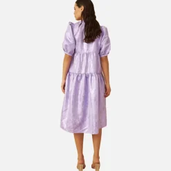 Dresses|Dresses|Cras Mika Jacquard Wrap Dress - EU 36/UK 8