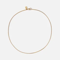 Jewellery|Crystal Haze 18K Gold-Plated Box Chain Necklace