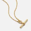 Jewellery|Dr. Martens Daisy London Amulet T-Bar 18k Gold-Plated Necklace