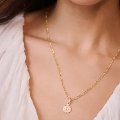 Jewellery|Dr. Martens Daisy London Apollo 18k Gold-Plated Pendant Necklace