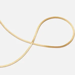 Jewellery|Dr. Martens Daisy London Fine Snake 18k Gold-Plated Necklace