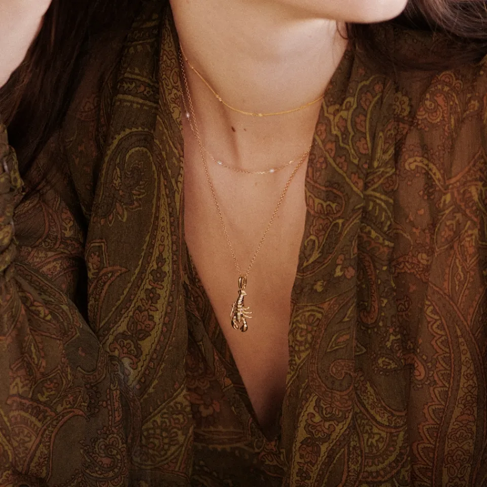 Jewellery|Dr. Martens Daisy London Lobster 18k Gold-Plated Sterling Silver Necklace