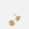 Jewellery|Dr. Martens Daisy London Spiral Sun Mini Stud 18k Gold-Plated Earrings