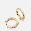 Jewellery|Dr. Martens Daisy London Stacked 18-Karat Gold Plated Huggie Hoop Earrings