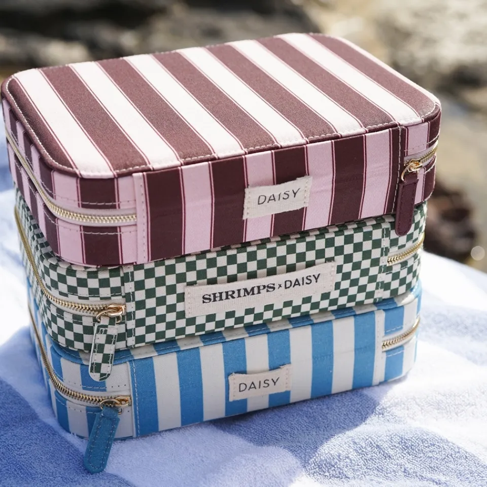 Jewellery|Dr. Martens Daisy London x Polly Sayer Mulberry Cotton-Canvas Jewellery Case