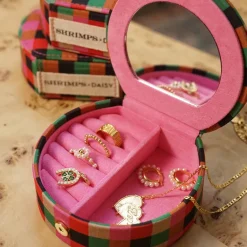 Jewellery|Dr. Martens Daisy London x Shrimps Compact Cotton-Canvas Jewellery Case