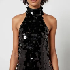 Dresses|Dresses|RIXO De La Vali Capella Sequined Mesh Midi Dress - UK 6