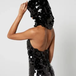 Dresses|Dresses|RIXO De La Vali Capella Sequined Mesh Midi Dress - UK 6