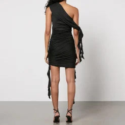 Dresses|Dresses|Sleeper De La Vali One-Shoulder Jersey Mini Dress - UK 8