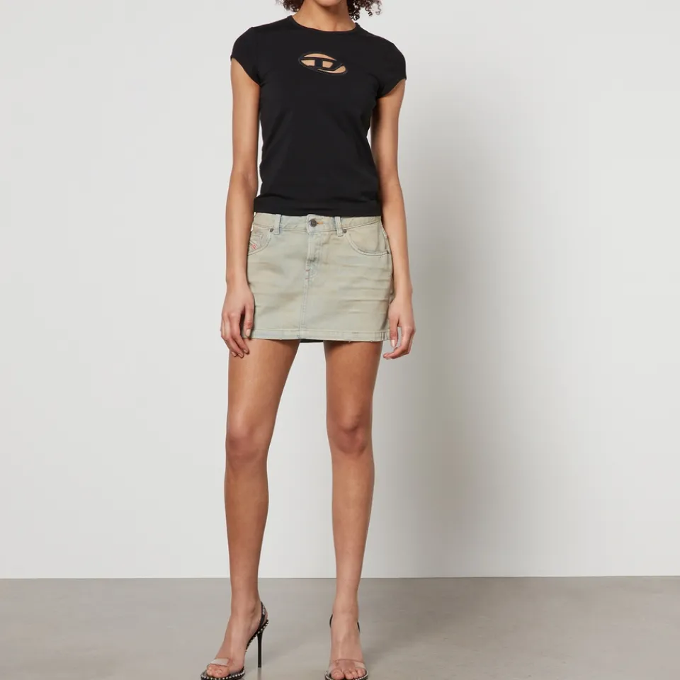 Skirts|Skirts|Dr. Martens Diesel De-Ron Denim Mini Skirt - W26