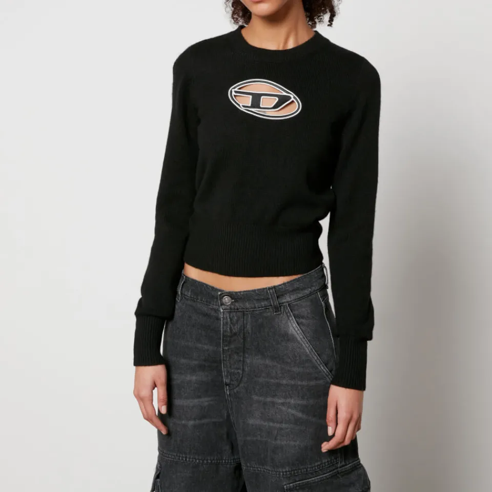 Loungewear|Knitwear|Dr. Martens Diesel M-Areesa Wool-Blend Jumper - XXS