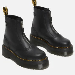 Boots|Dr. Martens Jetta Zip Front Leather Boots - UK 3