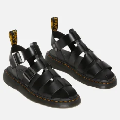 Sandals & Slides|Sandals|Birkenstock Dr. Martens Men's Leather Fisherman Sandals - UK 9