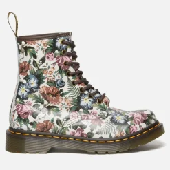 Boots|Dr. Martens Women's 1460 Floral-Print Leather 8-Eye Boots - UK 3