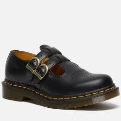 Flats|Dr. Martens Women's 8065 Leather Mary-Jane Shoes - UK 3
