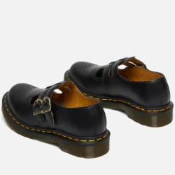 Flats|Dr. Martens Women's 8065 Leather Mary-Jane Shoes - UK 3