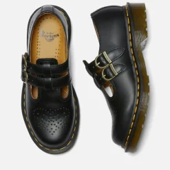 Flats|Dr. Martens Women's 8065 Leather Mary-Jane Shoes - UK 3