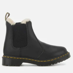 Boots|Dr. Martens Women's 2976 Leonore Faux Fur Lined Chelsea Boots - Black