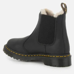 Boots|Dr. Martens Women's 2976 Leonore Faux Fur Lined Chelsea Boots - Black