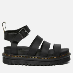 Sandals & Slides|Sandals|Dr. Martens Women's Blaire Leather Strappy Sandals - UK 3