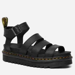 Sandals & Slides|Sandals|Dr. Martens Women's Blaire Leather Strappy Sandals - UK 3