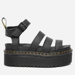 Sandals & Slides|Sandals|Dr. Martens Women's Blaire Quad Sandals - Black - UK 8
