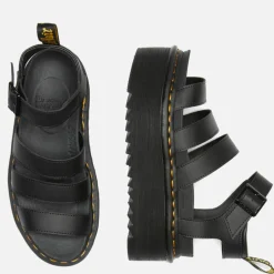 Sandals & Slides|Sandals|Dr. Martens Women's Blaire Quad Sandals - Black - UK 8