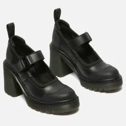 Heels|RAINS Dr. Martens Women's Eviee Tech Heeled Mary Janes - UK 5