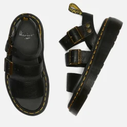Sandals & Slides|Sandals|Dr. Martens Women's Gryphon Quad Leather Sandals - UK 4