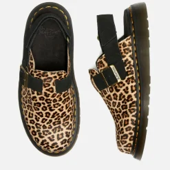 Flats|Dr. Martens Women's Jorge II Leopard Leather Mules - UK 3