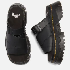 Sandals & Slides|Sandals|Dr. Martens Women's Mattison Leather Slide Sandals - UK 3