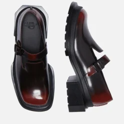 Heels|Dr. Martens Women's Maybole Leather Heeled Mary Janes - UK 3