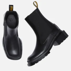 Boots|Tod's Dr. Martens Women's Maybole Leather Heeled Chelsea Boots - UK 3