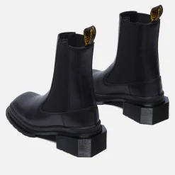 Boots|Tod's Dr. Martens Women's Maybole Leather Heeled Chelsea Boots - UK 3